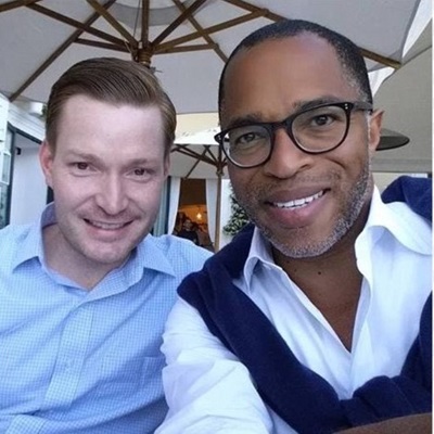 Jonathan Capehart with his longtime husband Nick Schmit.